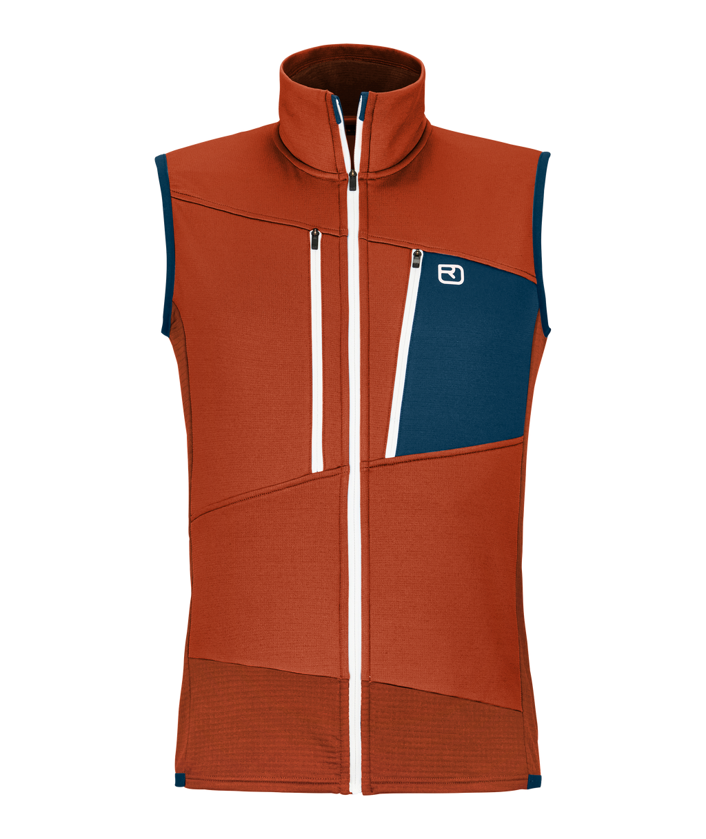 Chaleco Fleece Grid Hombre