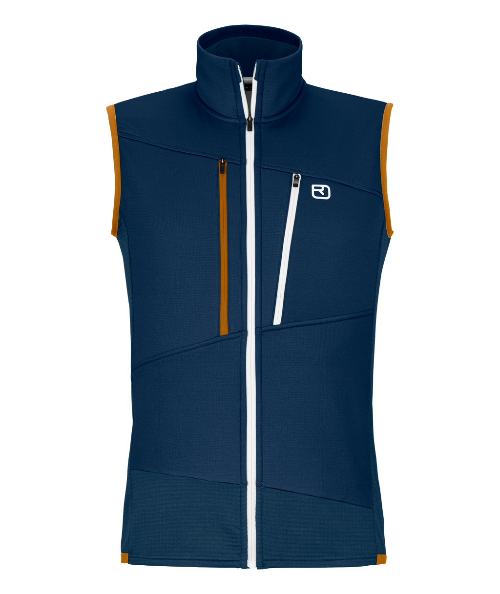 Chaleco Fleece Grid Hombre