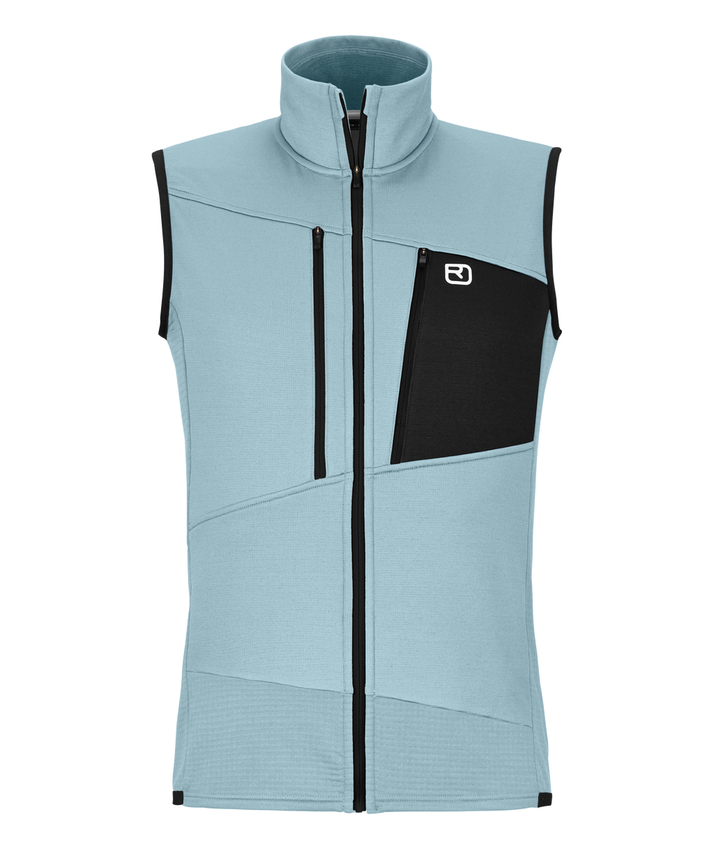 Chaleco Fleece Grid Hombre