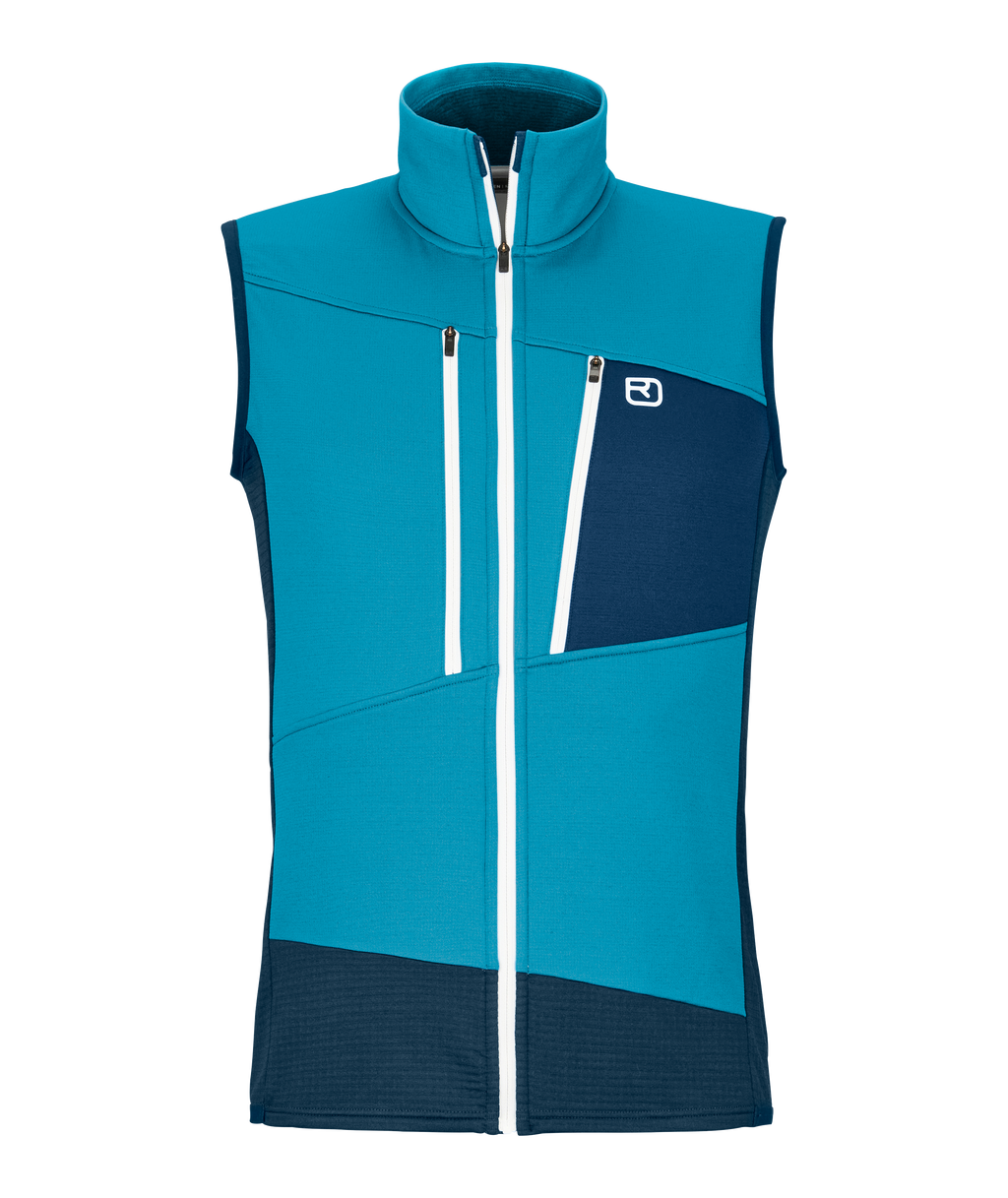 Chaleco Fleece Grid Hombre