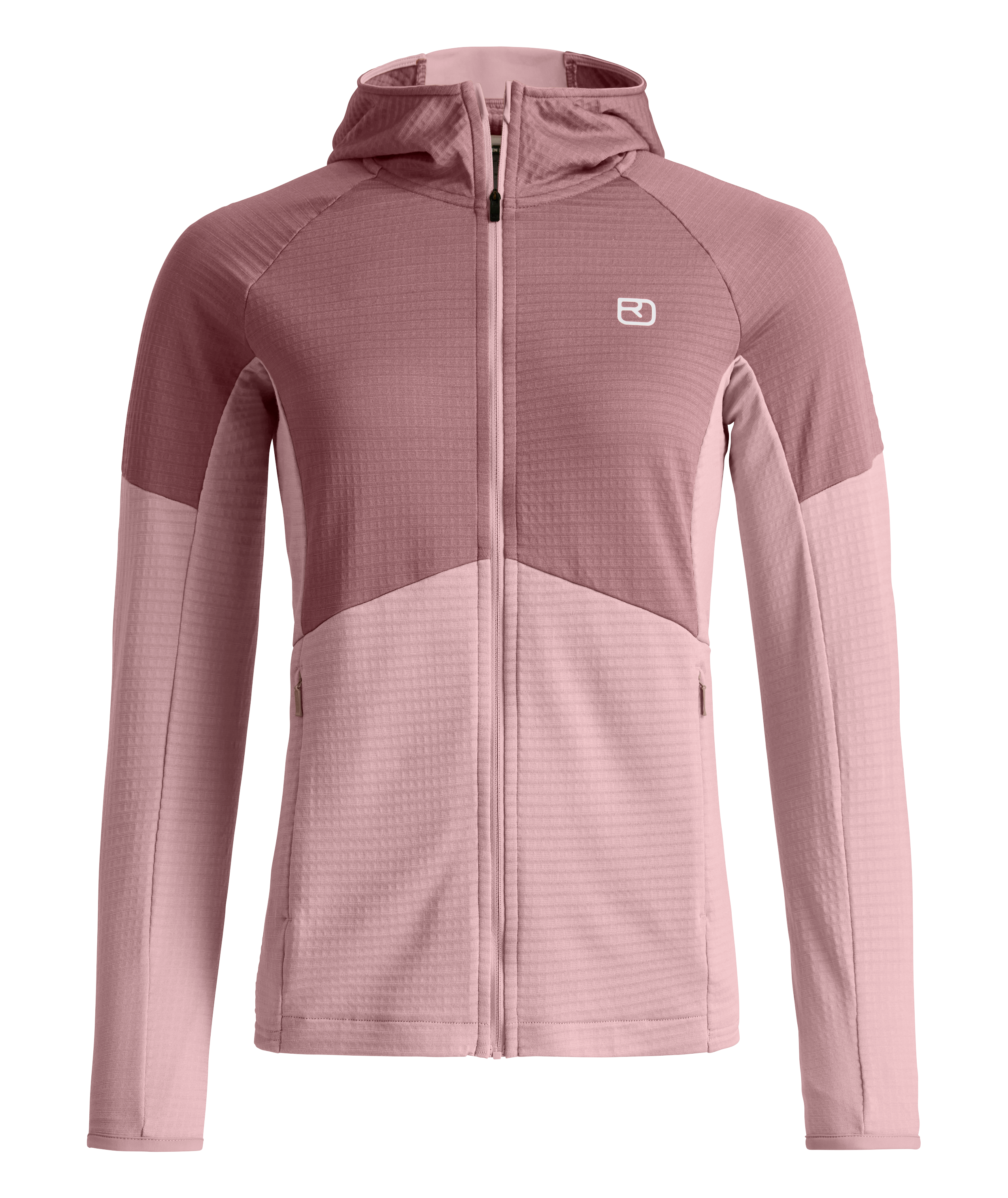 FLEECE LIGHT GRID HOODY W