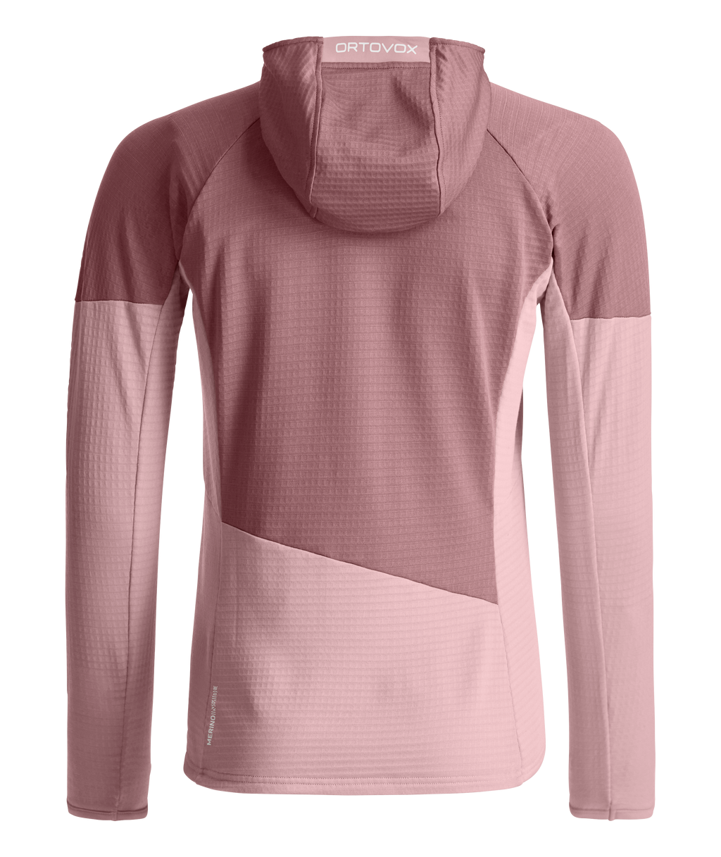 FLEECE LIGHT GRID HOODY W