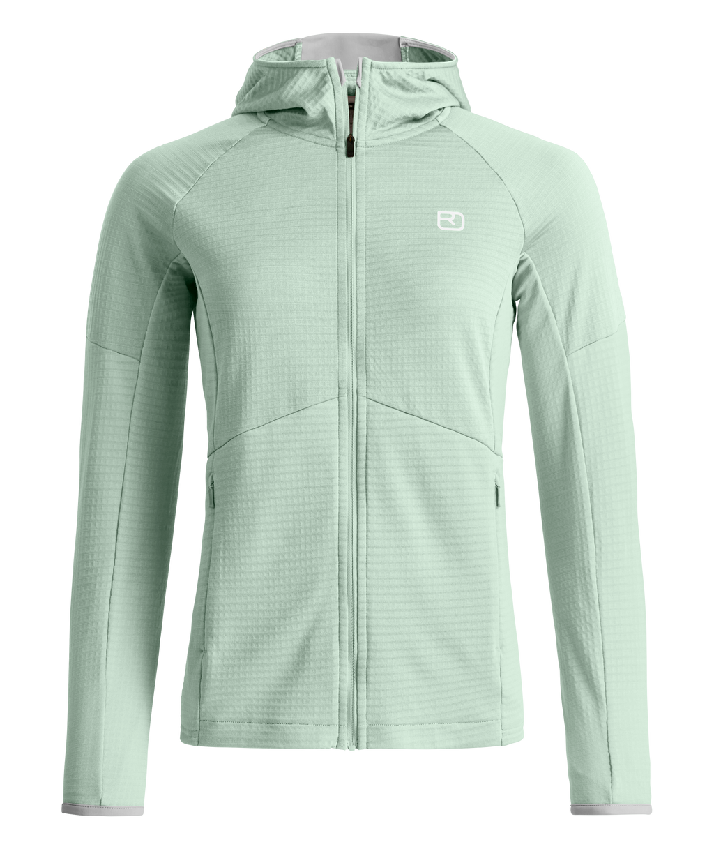 FLEECE LIGHT GRID HOODY W