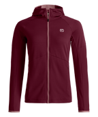 FLEECE LIGHT GRID HOODY W