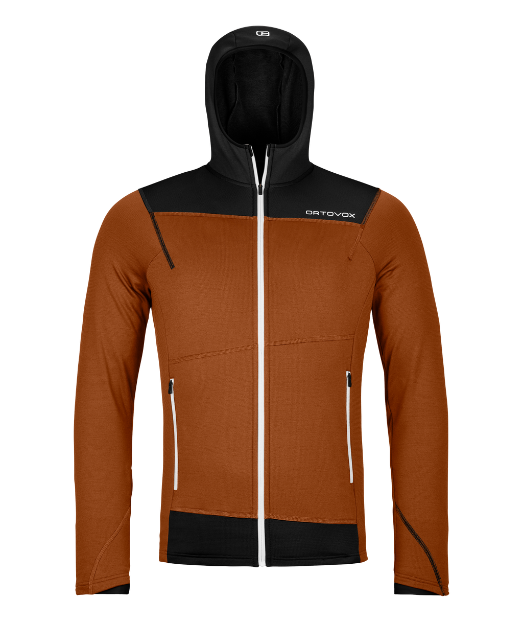 FLEECE RIB HOODY Hombre