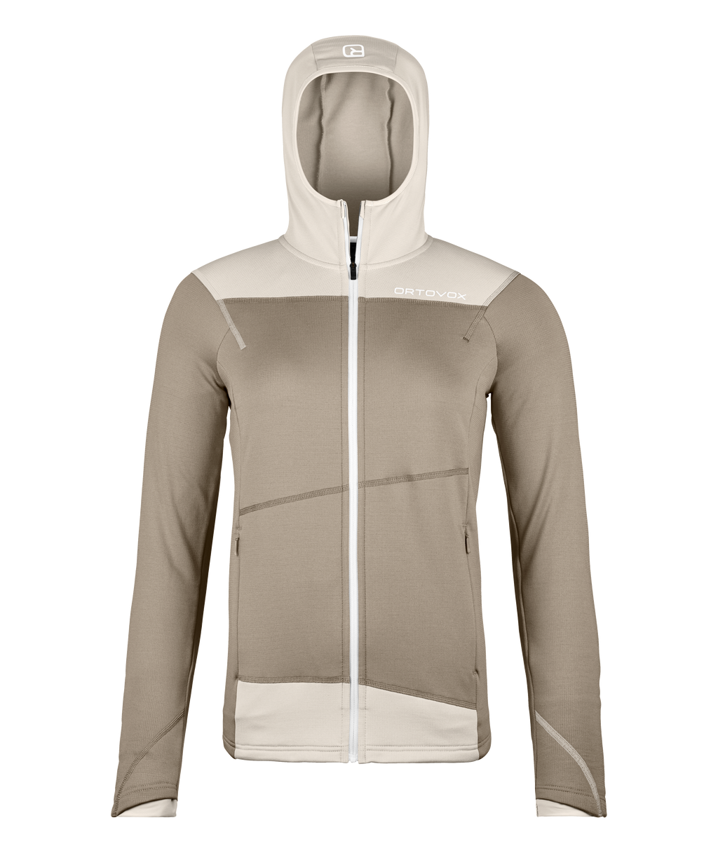 FLEECE LIGHT GRID HOODY W