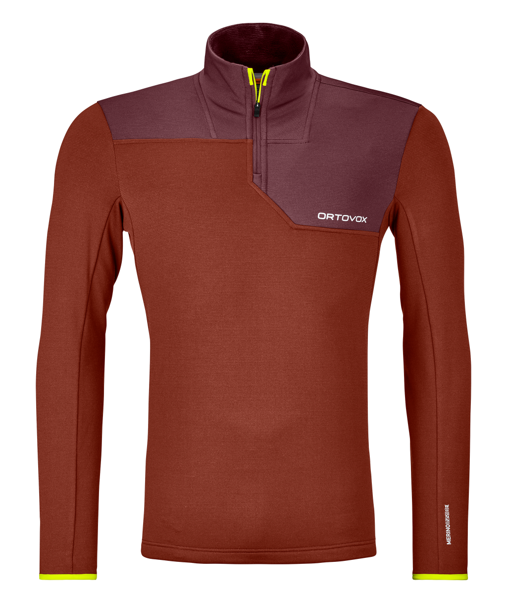 FLEECE LIGHT ZIP NECK M