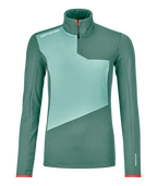 FLEECE LIGHT ZIP NECK W