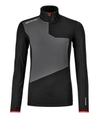 FLEECE LIGHT ZIP NECK W