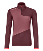 FLEECE LIGHT ZIP NECK W