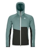 FLEECE RIB HOODY Hombre