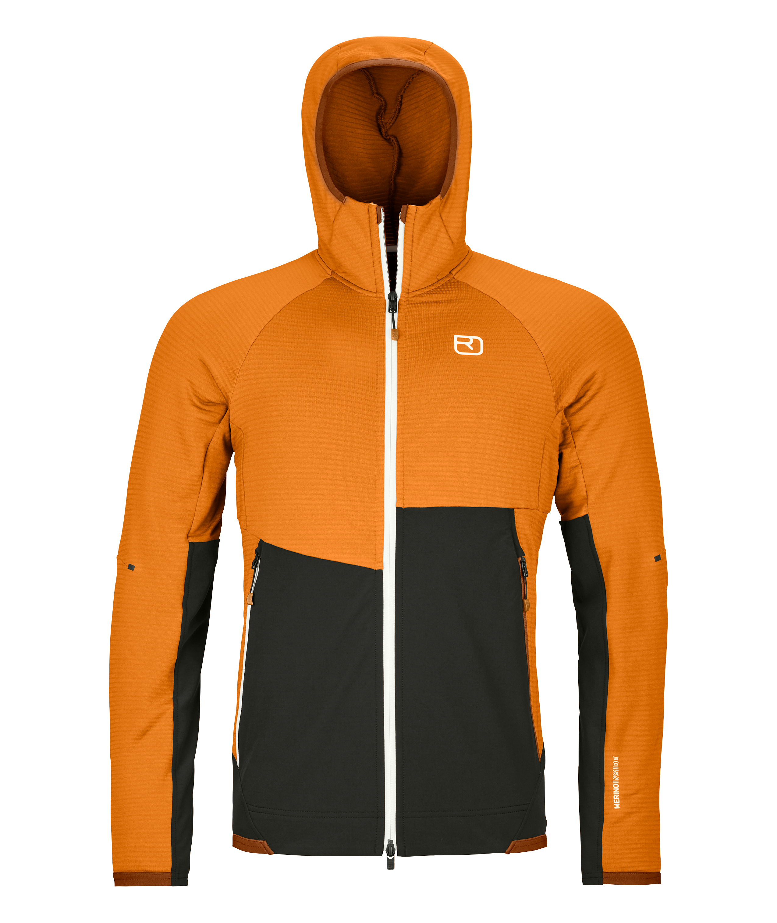 FLEECE RIB HOODY Hombre