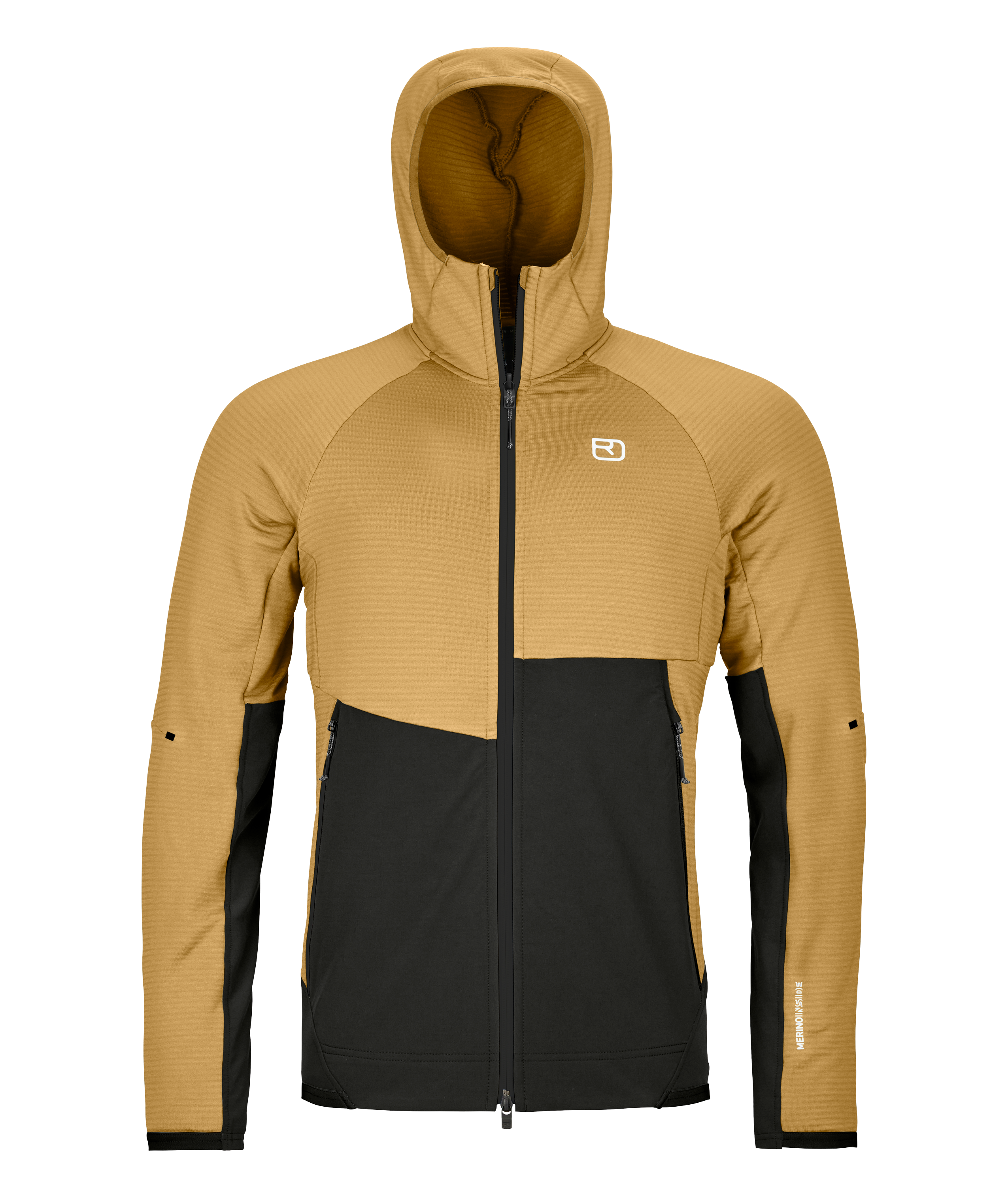 FLEECE RIB HOODY Hombre