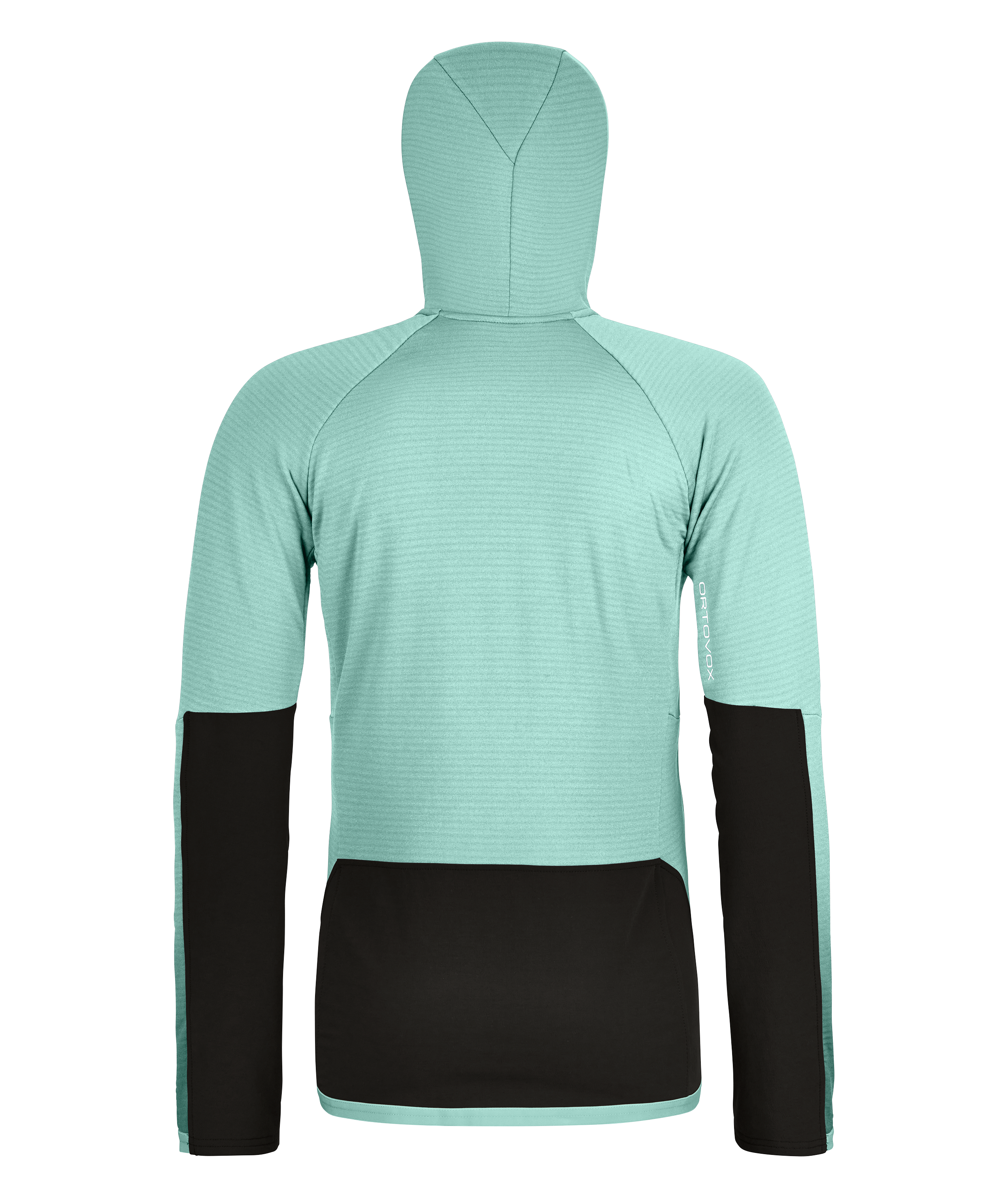 FLEECE RIB HOODY mujer