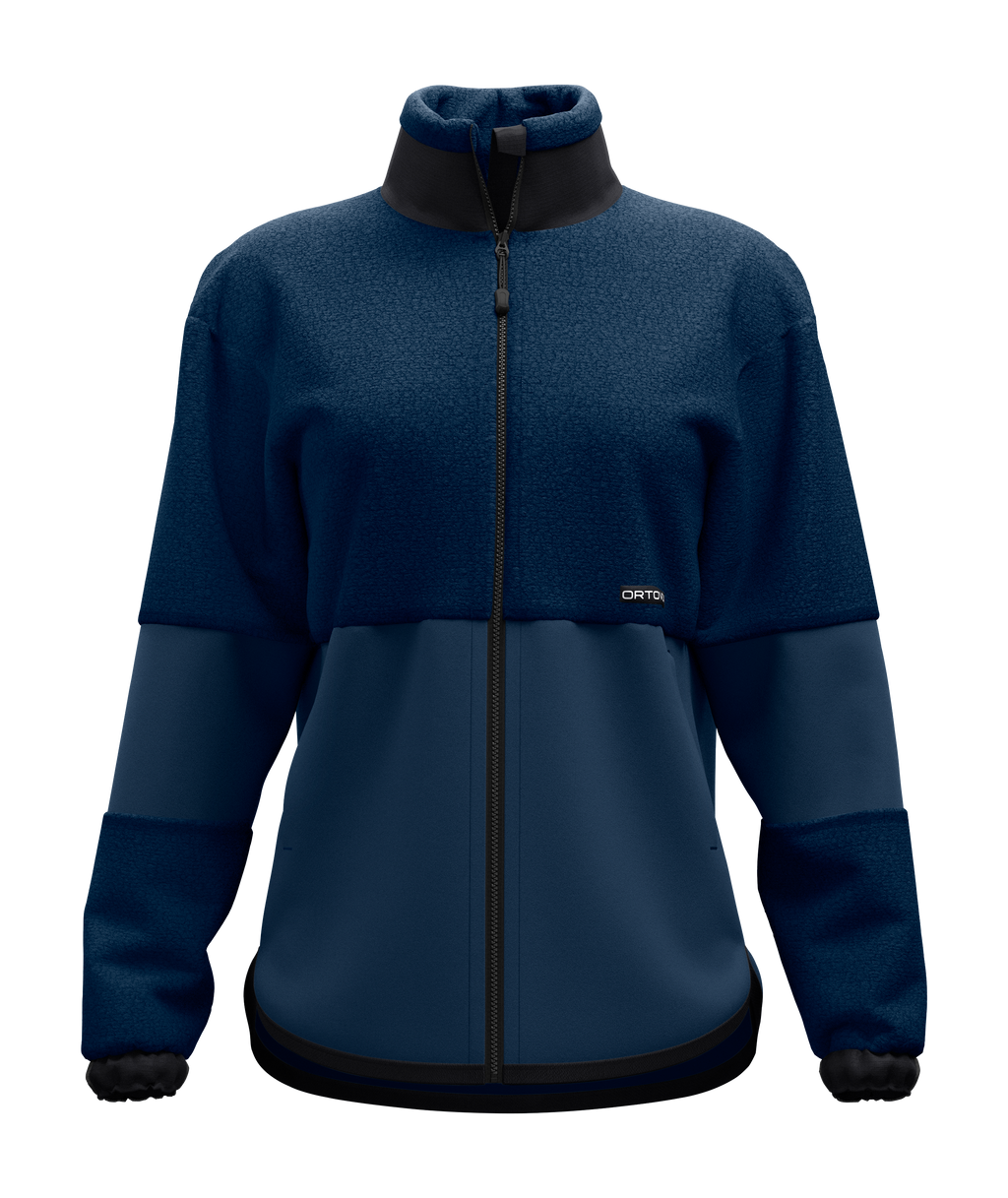 CAMPERA FLEECE LIGHT GRID W