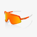 GLENDALE - Soft Tact Naranja Neón - Lente Espejo Multicapa HiPER Rojo