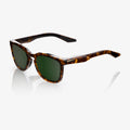 Hudson Havana Brillante con Lente Gris Verde
