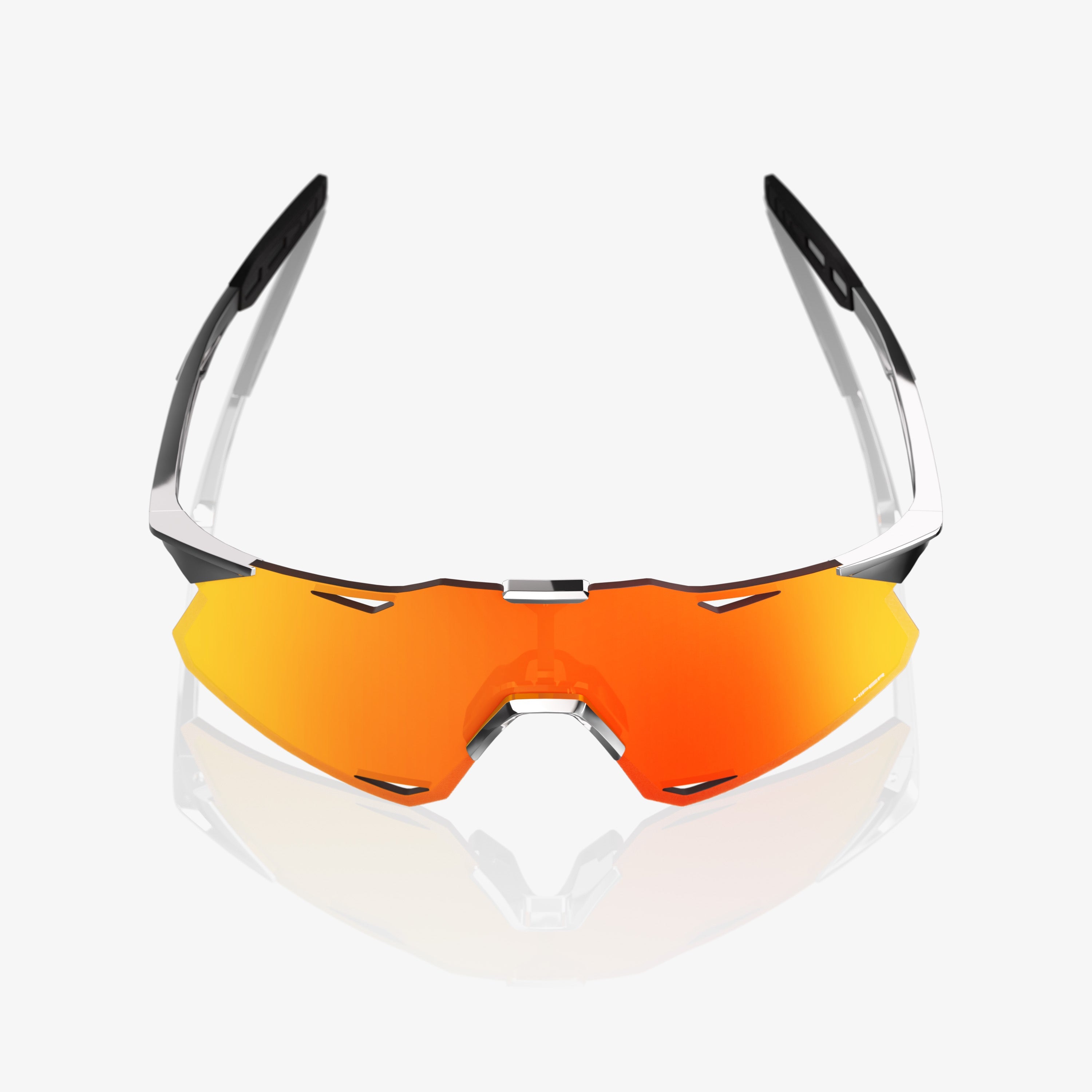 HYPERCRAFT - Negro Cromado - Espejo Rojo HiPER