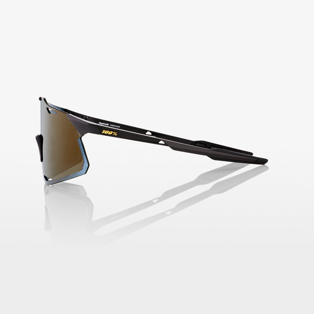 HYPERCRAFT - Negro Mate - Lente Espejado Dorado Suave