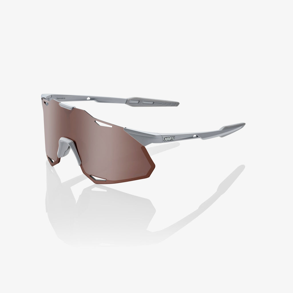 HYPERCRAFT XS Gris Piedra Mate Lente Espejo Crimson Silver HiPER