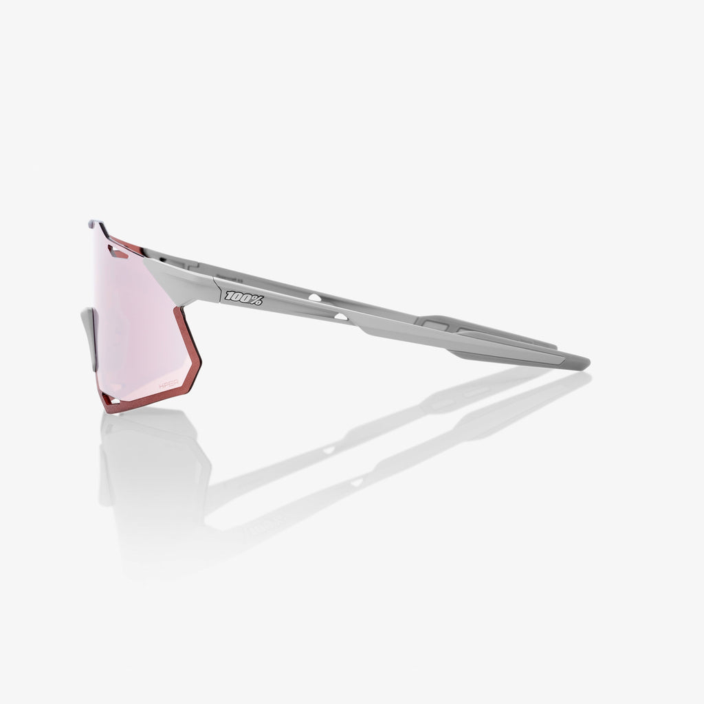 HYPERCRAFT XS Gris Piedra Mate Lente Espejo Crimson Silver HiPER