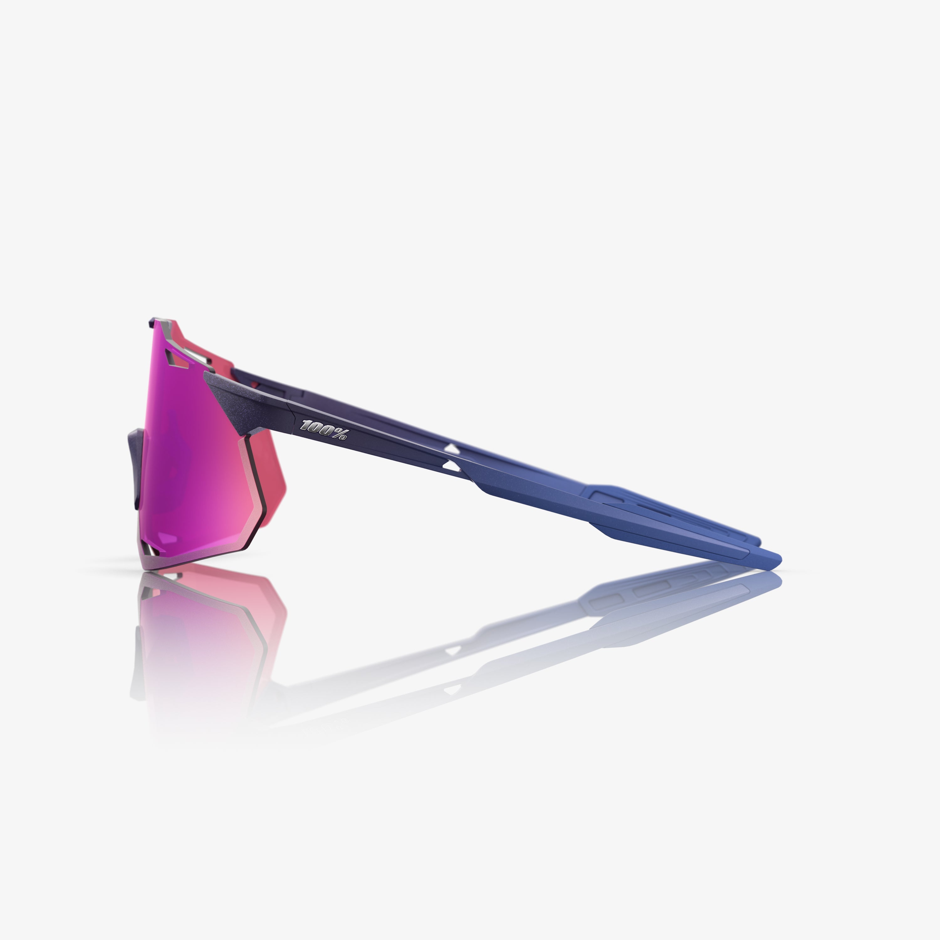 HYPERCRAFT XS - Satin Storm Metallic - Espejo Violeta