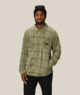 Men's Sierra Fleece Flannel - SAGE BLACK PLAID