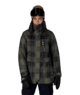 WOMENS SPIRIT™ INSULATED JACKET - FATIGUE GREEN PLAID