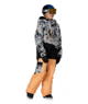 BOYS GEO™ INSULATED JACKET - GREY TUNDRA COLORBLOCK