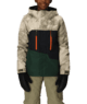 BOYS GEO™ INSULATED JACKET - LIMESTONE HEMISPHERE CLRBLK