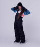 GIRLS SIERRA™ INSULATED BIB - BLACK