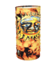 DOUBLE LAYER FACE WARMER - SUBLIME ORANGE TIE DYE