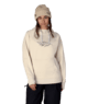 Women's Bonded Fleece Pullover Hoody - LIMESTONE PRINT