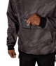 MENS BONDED FLEECE HOODY - CHARCOAL HEMISPHERE