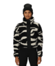 WOMENS OUTPOST SHERPA JACKET - BLACK VAPORS