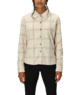 WOMENS SIERRA NEVADA FLEECE BUTTON UP - LIMESTONE PLAID