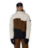 MENS GEO™ INSULATED JACKET - LIMESTONE DK EARTH COLORBLOCK