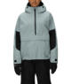 WOMENS OUTLINE™ SHELL ANORAK - DUSTY MARINE GRID