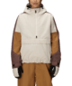 WOMENS OUTLINE™ SHELL ANORAK - LIMESTONE COLORBLOCK