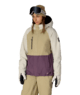 WOMENS GORE-TEX WILLOW™ INSULATED JACKET - KHAKI COLORBLOCK