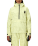 WOMENS 686 SUBLIME SHELL ANORAK - SUBLIME YELLOW TIE DYE
