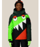 BOYS SNAGGLETOOTH OWEN INSULATED JACKET - BOREALIS GREEN COLORBLOCK