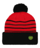 YOUTH POM BEANIE - FLARE COLORBLOCK
