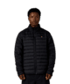 MENS THERMAL PUFF INSULATED JACKET - BLACK