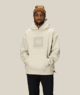 KNOCKOUT LOGO PREMIUM HEAVYWEIGHT PULLOVER HOODY - LIMESTONE