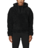 WOMENS SHERPA HOODY - BLACK