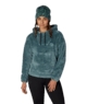 WOMENS SHERPA HOODY - PALE FIRN