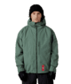 MENS 686 DOJO® SHELL JACKET - FADED GREEN CRINKLE