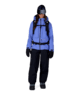WOMENS GORE-TEX SCHEME™ THERMAGRAPH® JACKET - ALPENGLOW BLUE