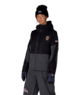 WOMENS METALLICA BURNING SKULL INSULATED JACKET - METALLICA BLACK COLORBLOCK